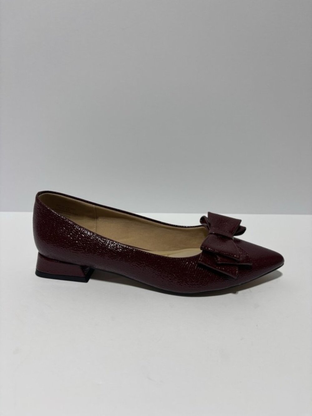 Journee Collection Women’s Ophelia Oxblood Slip-On Flats, Size 8 M